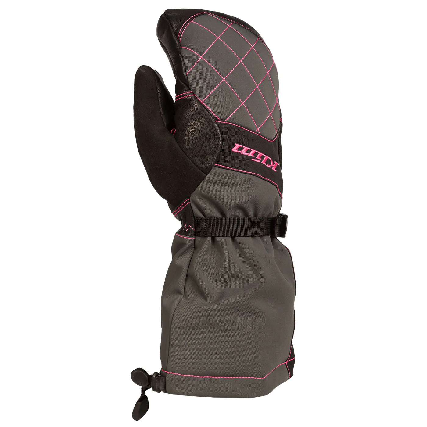 Варежки Klim Allure Mitten Knockout Pink - Asphalt 4086-001-130-700 в интернет Магазине Аллигатор Красноярск