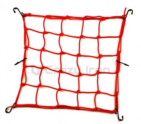 Сетка багажная CRAZY IRON  NETBAG, красная  в интернет Магазине Аллигатор Красноярск