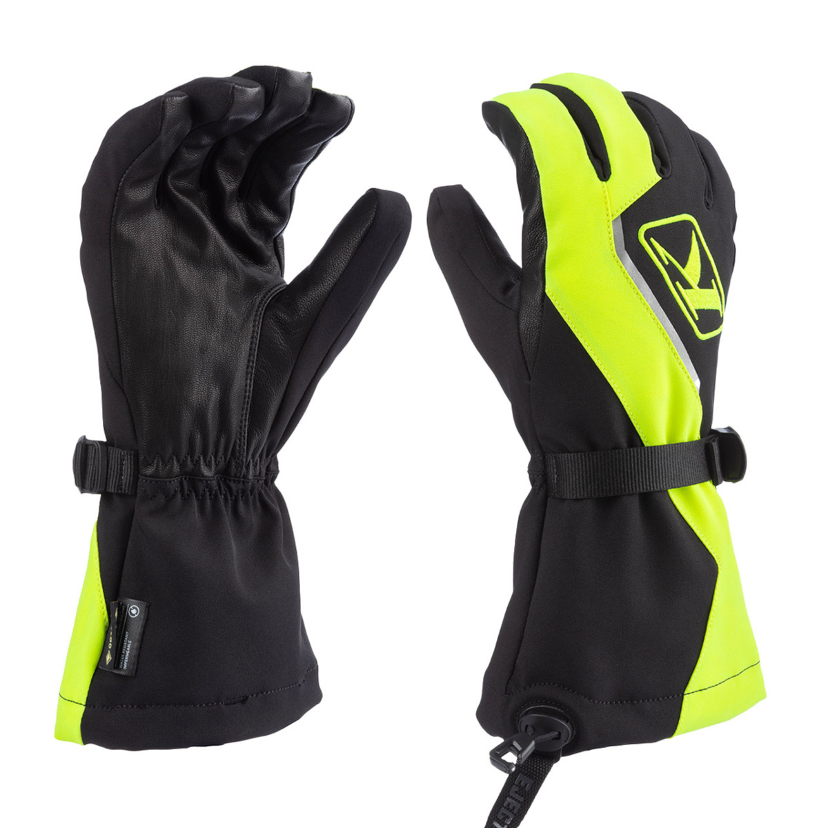 Перчатки Klim Klimate Gauntlet Black - Hi-Vis 3239-005-130-004 в интернет Магазине Аллигатор Красноярск