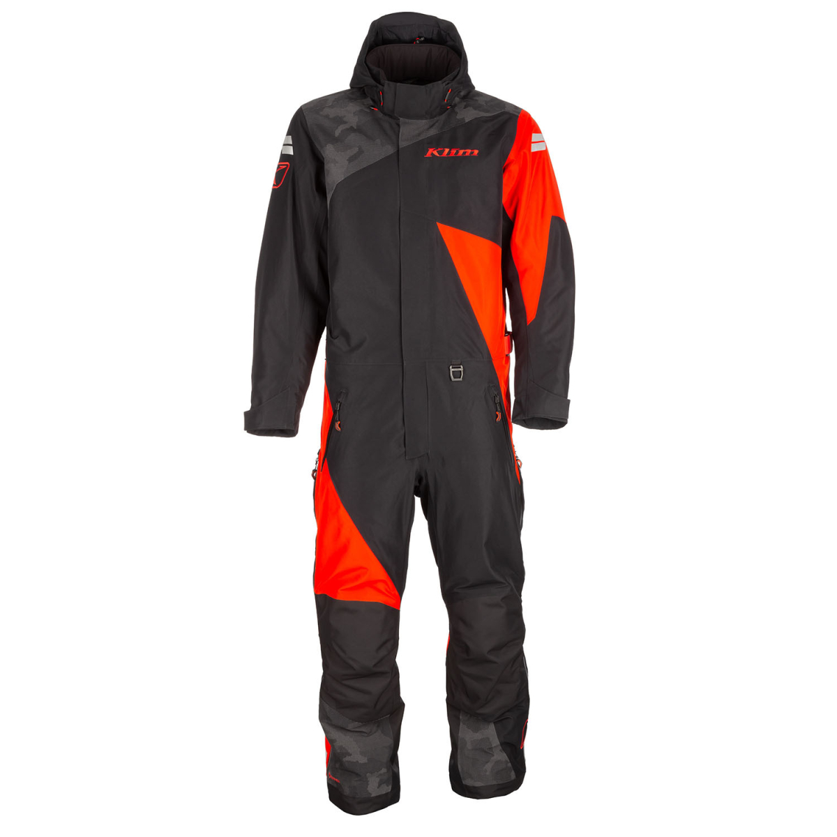 Комбинезон снегоходный Klim Railslide One-Piece Black - Fiery Red 4036-000-140-017 в интернет Магазине Аллигатор Красноярск