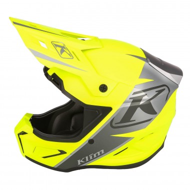 Шлем Klim T1 Freeride Helmet ECE Descent Matte Hi-Vis 4155-000-130-003 в интернет Магазине Аллигатор Красноярск