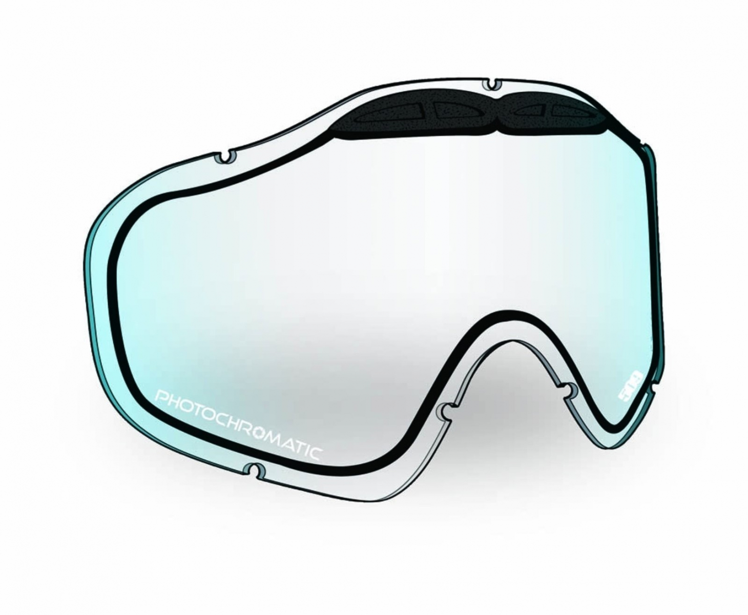 Линза 509 SINISTER X5 PHOTOHROMIC BLUE 509-X5LEN-16-PCB в интернет Магазине Аллигатор Красноярск