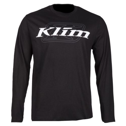 Футболка с длинным рукавом Klim K Corp LS T Black - White 3791-000-150-000 в интернет Магазине Аллигатор Красноярск