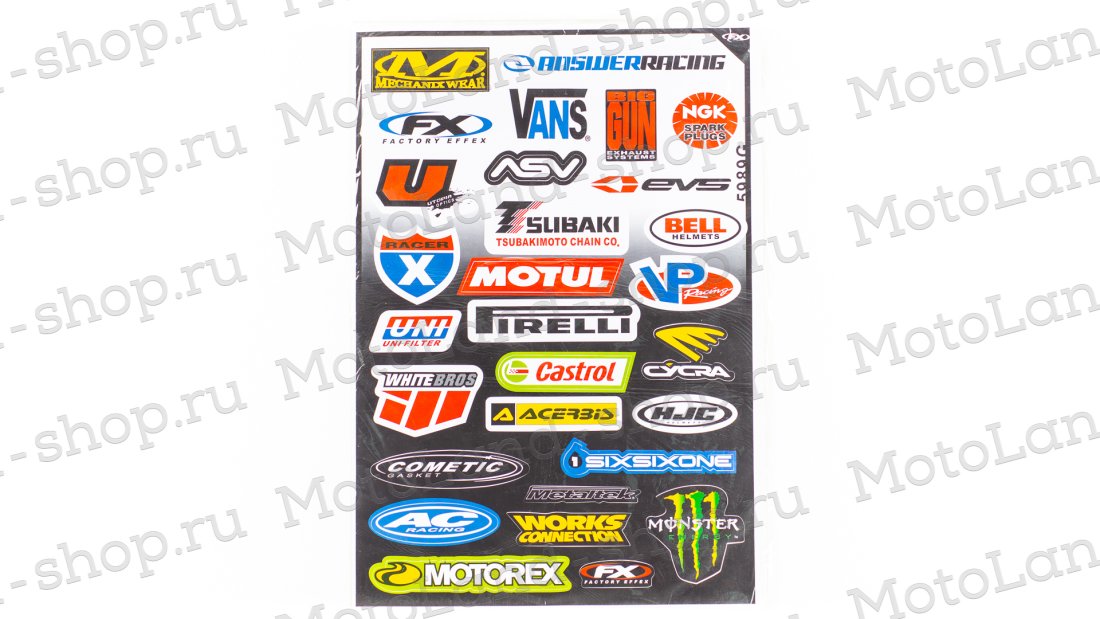 Наклейки набор D6012 в интернет Магазине Аллигатор Красноярск