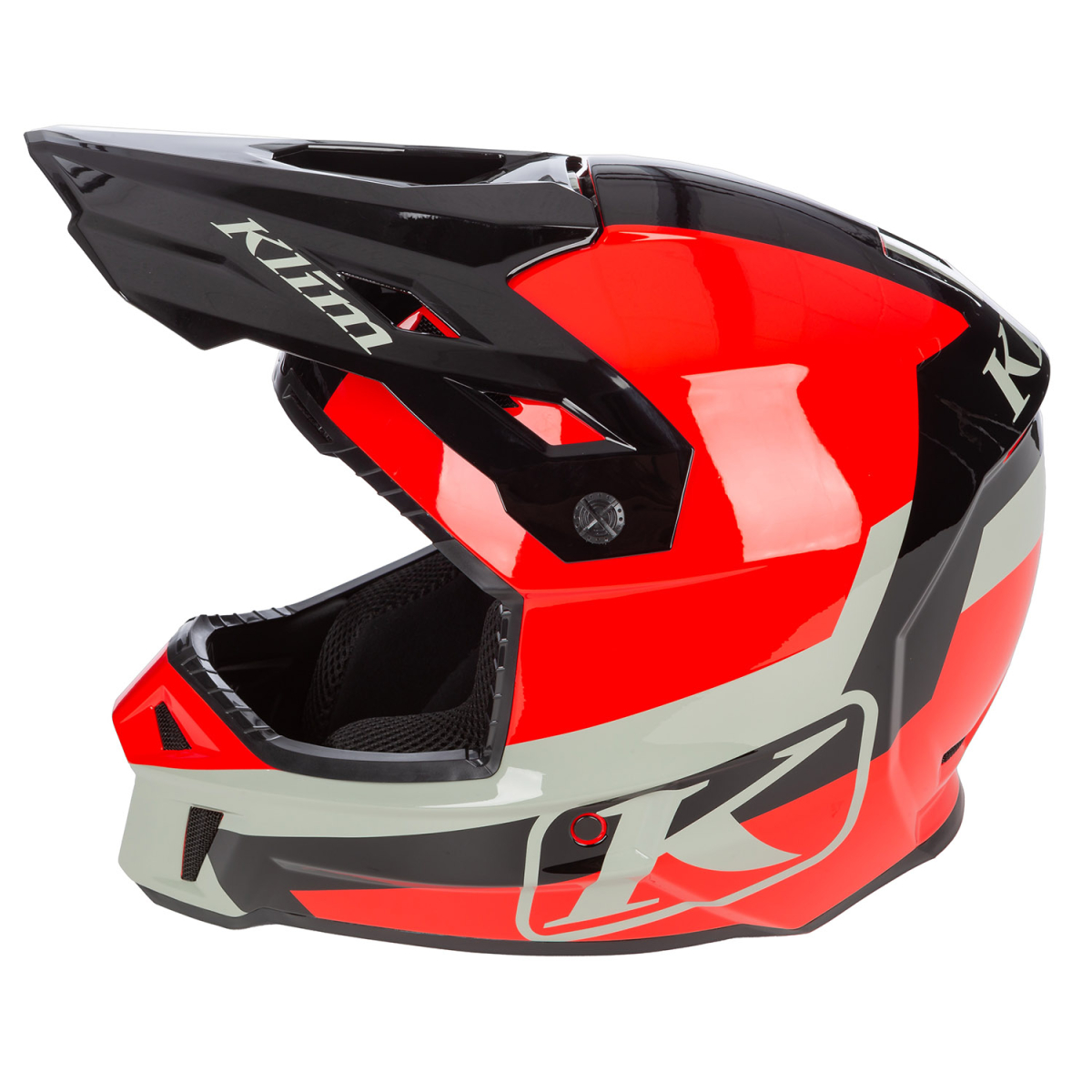 Шлем Klim F3  Elevate Fiery Red - Black 3769-002-140-002 в интернет Магазине Аллигатор Красноярск