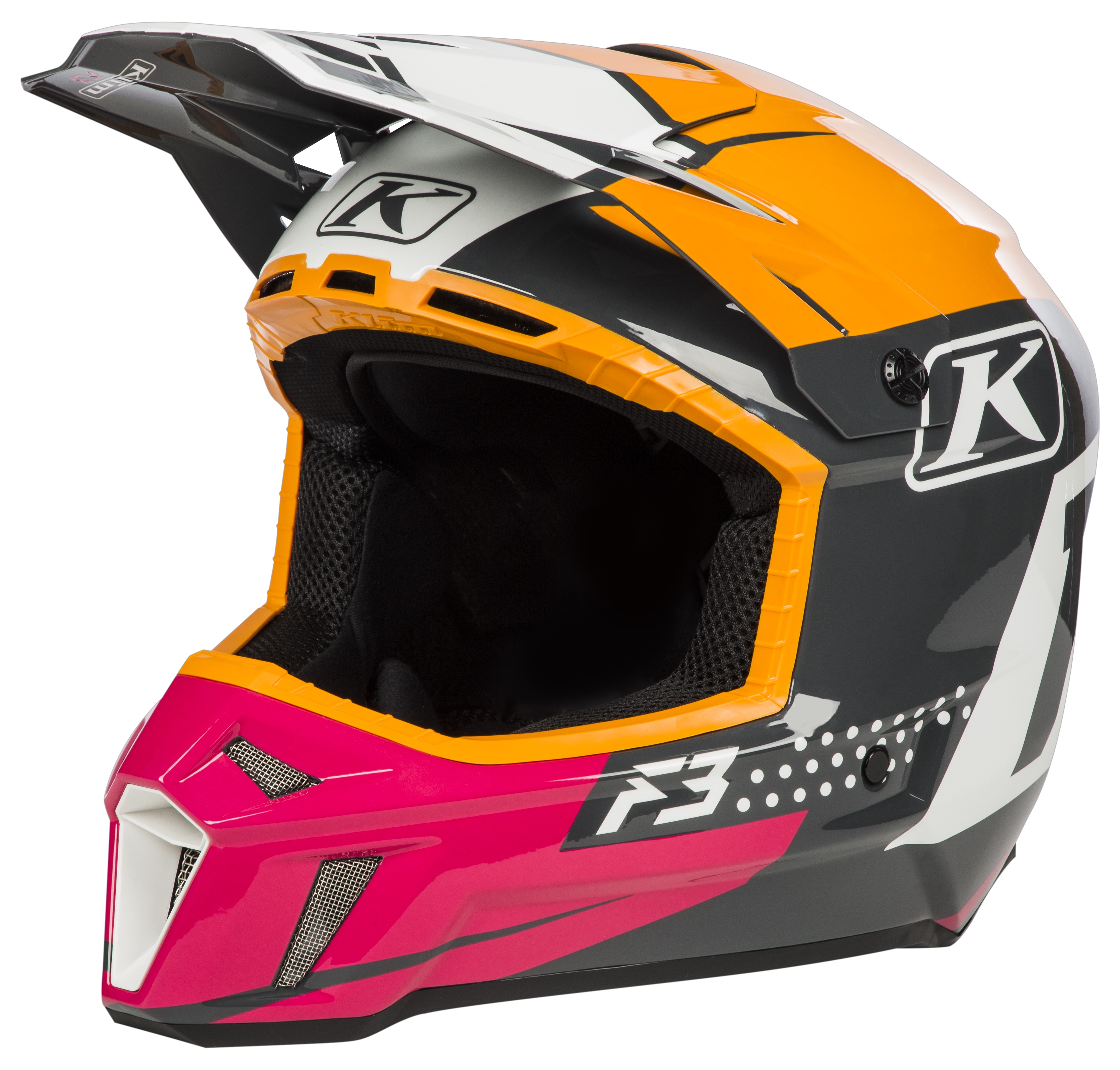 Шлем Klim F3 Helmet ECE Bomber Rose 3769-000-140-014 в интернет Магазине Аллигатор Красноярск