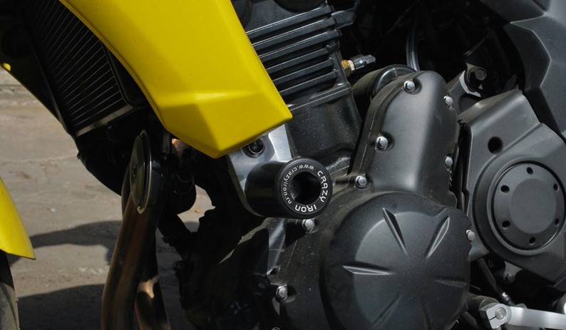 Слайдеры CRAZY IRON для мотоцикла KAWASAKI ER-6N от `12- в интернет Магазине Аллигатор Красноярск