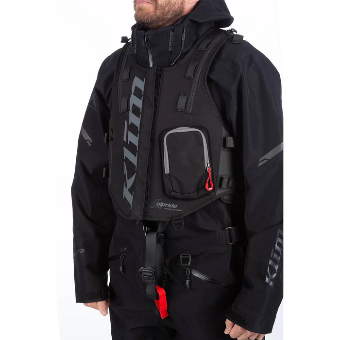 Рюкзак-жилет Klim Atlas 14 Avalanche Airbag Vest Black - Castlerock 4059-000-170-019 в интернет Магазине Аллигатор Красноярск