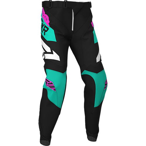 Штаны FXR PODIUM MX (Black/Mint/Elec Pink) 203330-1052 в интернет Магазине Аллигатор Красноярск