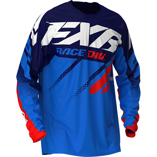 Джерси FXR CLUTCH MX (Blue/Navy/Red) 203303-4045 в интернет Магазине Аллигатор Красноярск