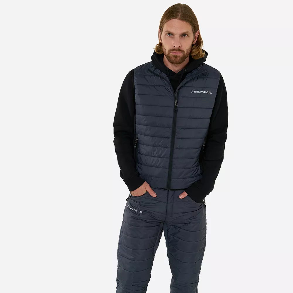 Жилет Finntrail с утеплителем Master VEST 1506 DarkBlue в интернет Магазине Аллигатор Красноярск