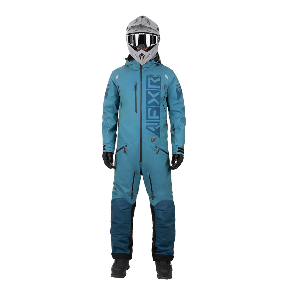 Комбинезон FXR Helium без утеплителя (Steel/Dark Steel) 232837-0303 в интернет Магазине Аллигатор Красноярск
