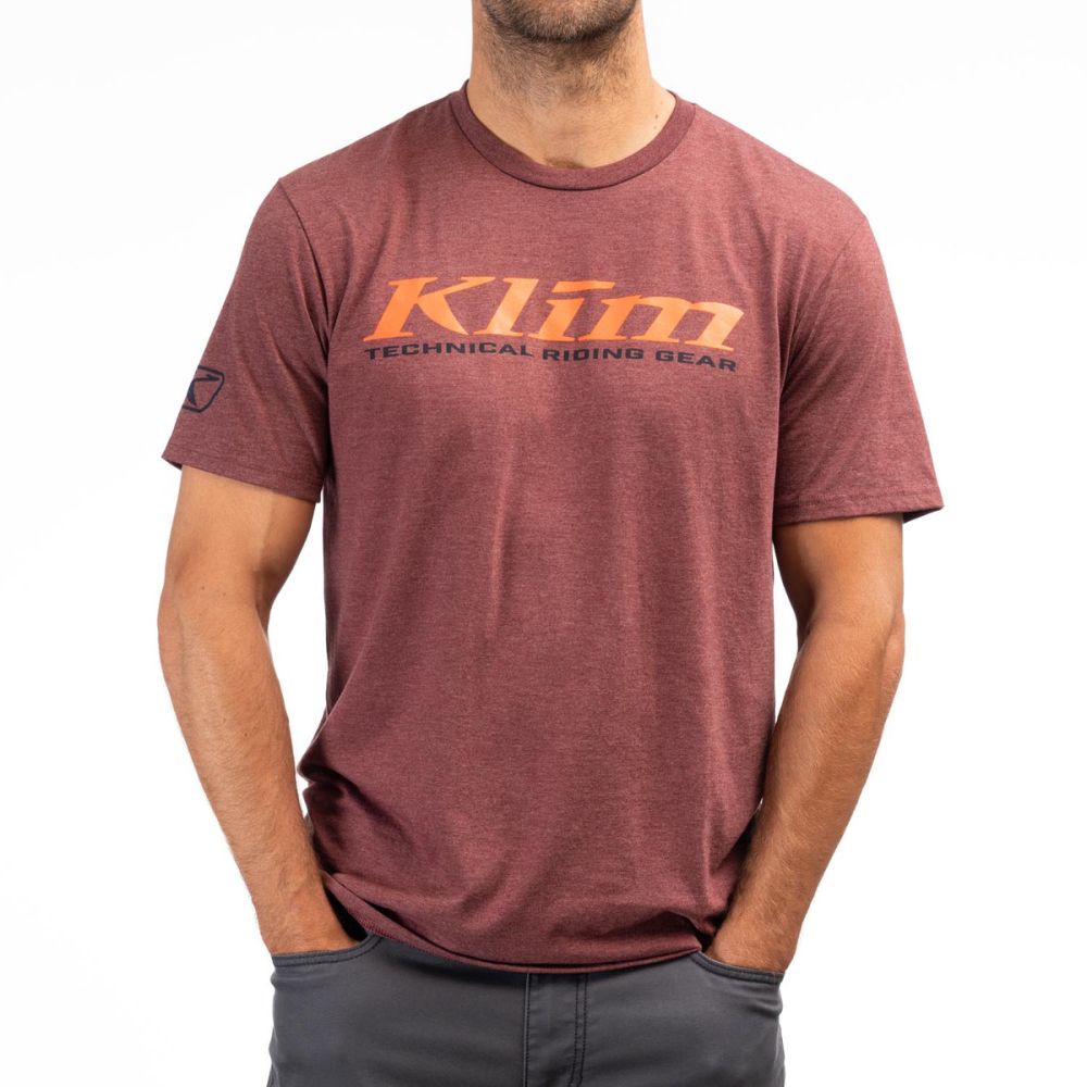 Футболка Klim K Corp SS Maroon Frost - Red Orange 3778-000-120-134 в интернет Магазине Аллигатор Красноярск