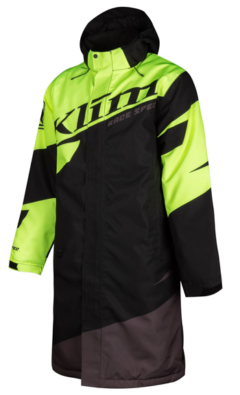 Плащ зимний Klim Race Spec Pit Coat LG Black - Hi-Vis 3165-003-140-004 в интернет Магазине Аллигатор Красноярск