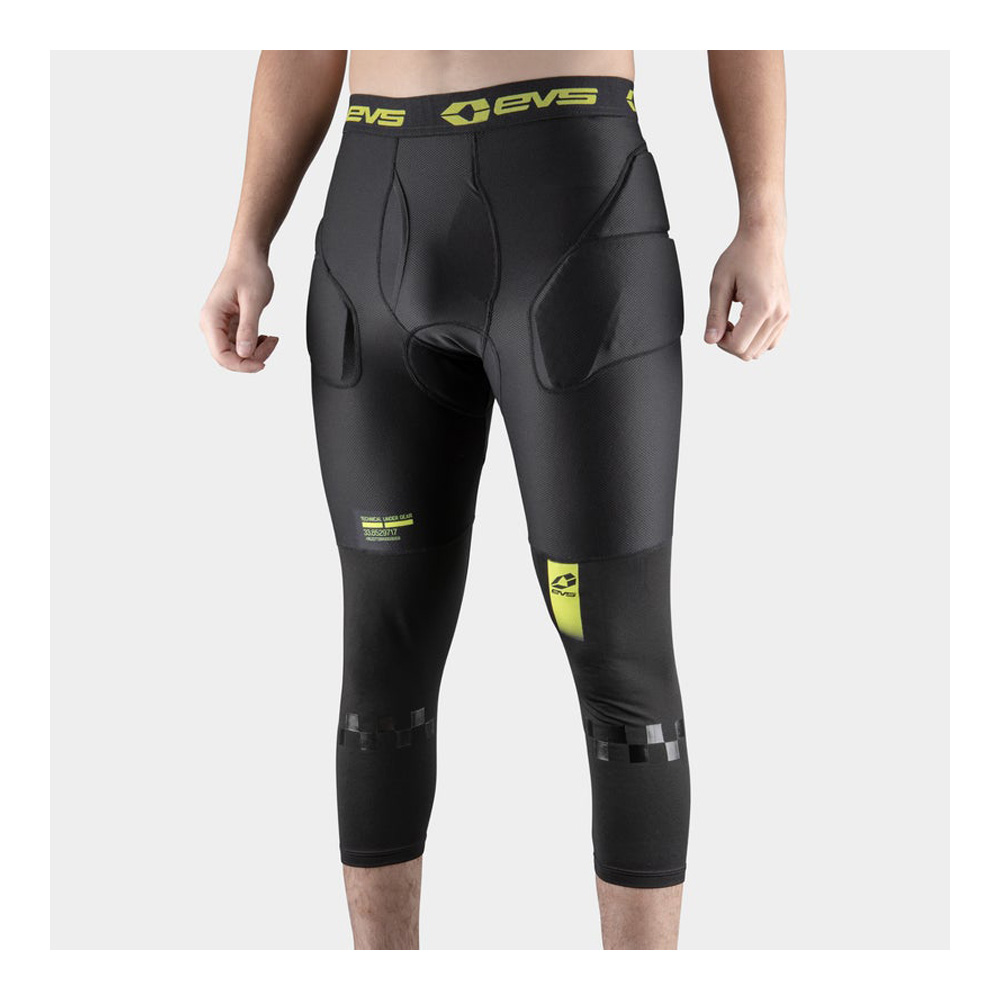 Леггинсы защитные EVS Tug 3/4 Impact утепленные (Black)  в интернет Магазине Аллигатор Красноярск