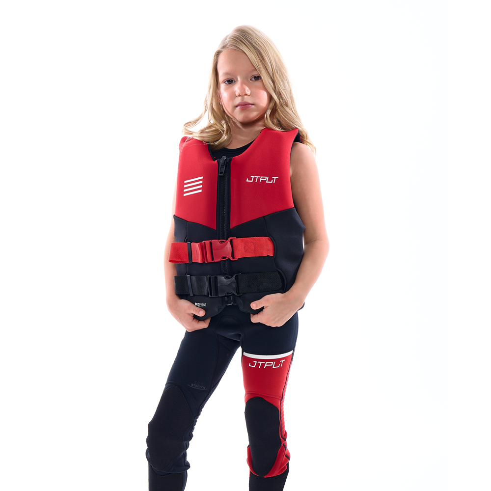 Спасательный жилет для гидроцикла неопрен детский Jetpilot THE CAUSE F/E YOUTH ECO VEST RED  в интернет Магазине Аллигатор Красноярск