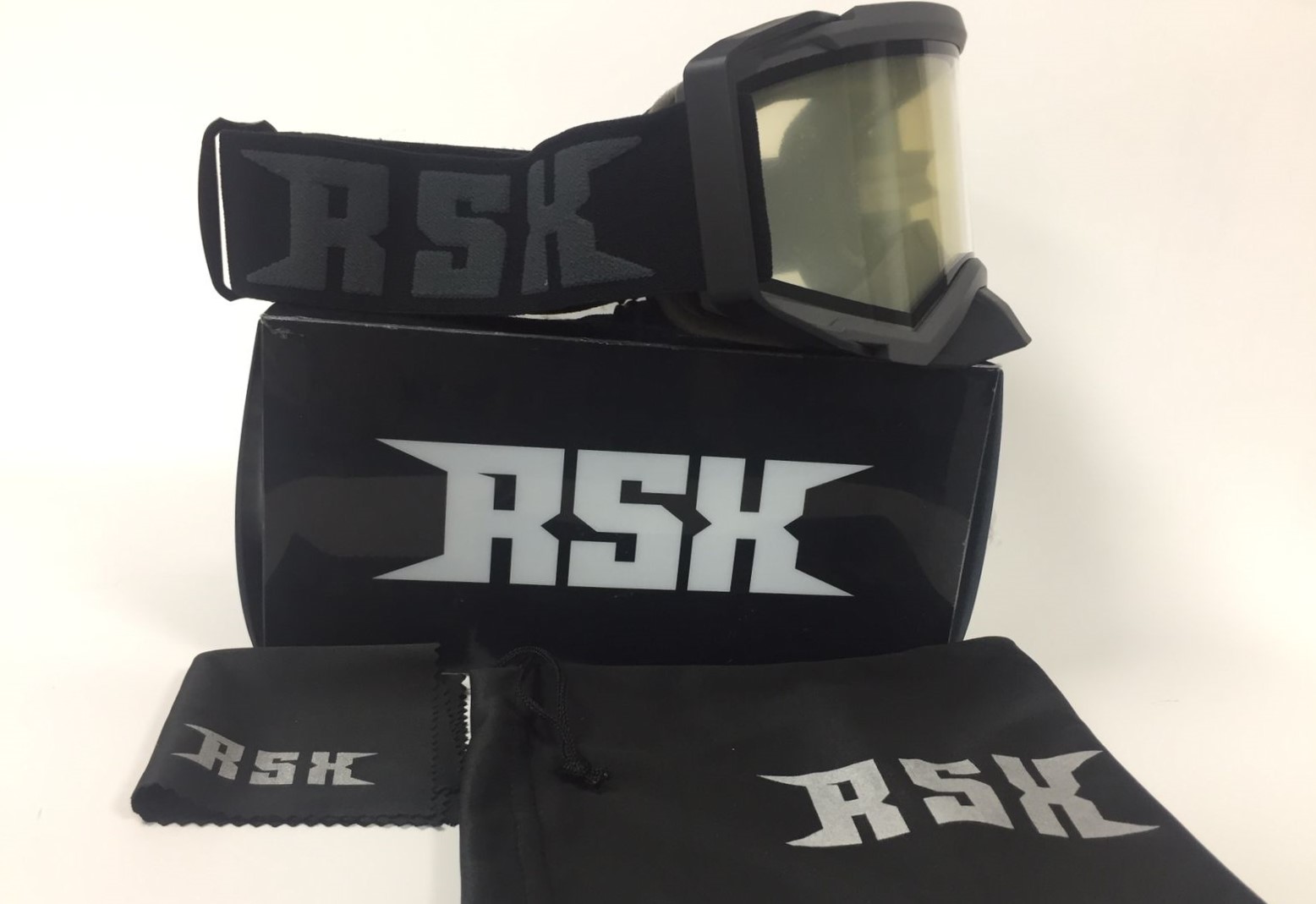 Очки RSX Blizzard Winter (серый/черный/черный) двойное прозрачное стекло в интернет Магазине Аллигатор Красноярск