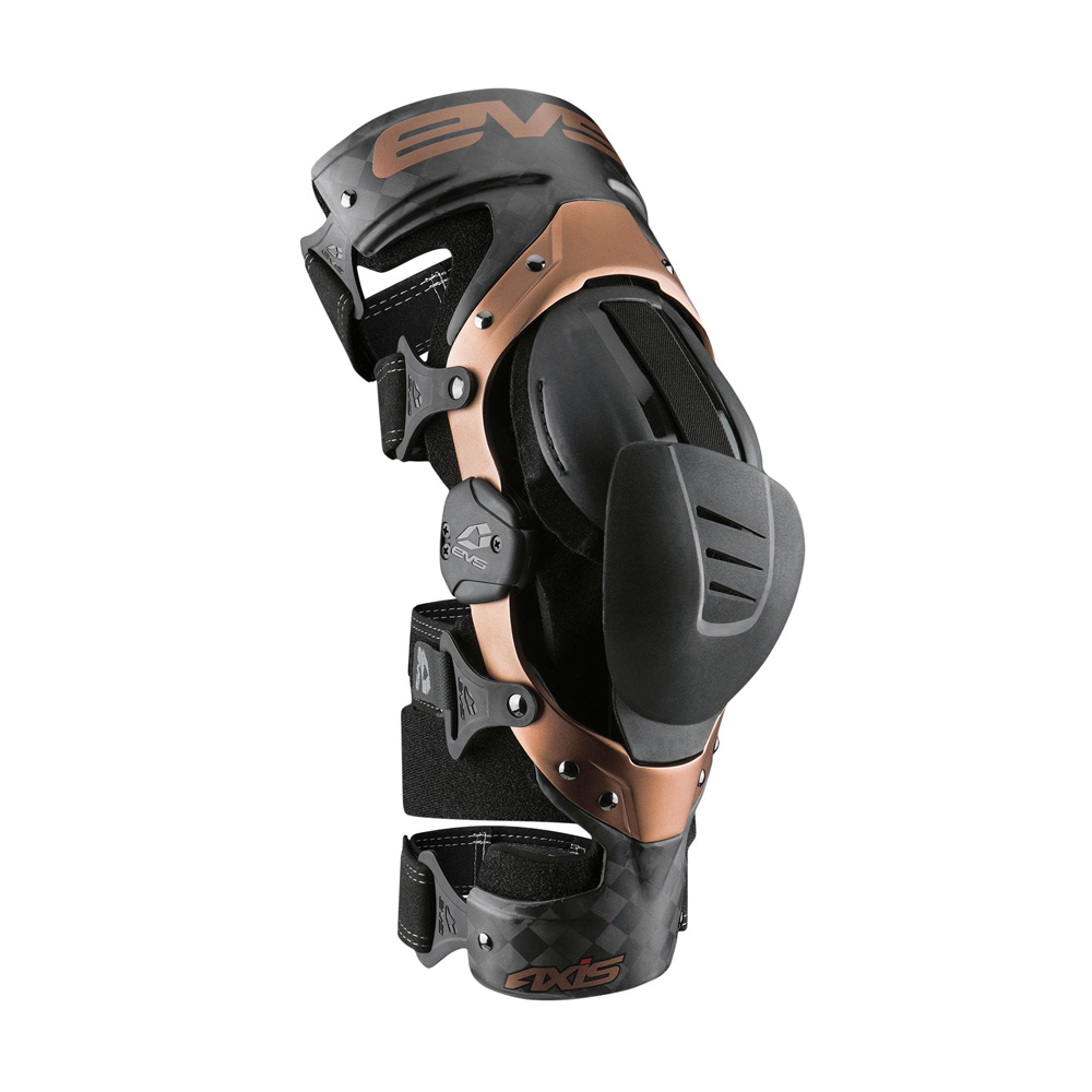 Брейсы EVS Axis Pro, взрослые (Black/Copper)  в интернет Магазине Аллигатор Красноярск