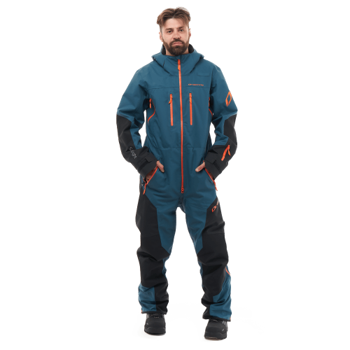 Комбинезон Dragonfly SUPERLIGHT 3L Man Dark Ocean - Orange 2024 860200-24-460 в интернет Магазине Аллигатор Красноярск