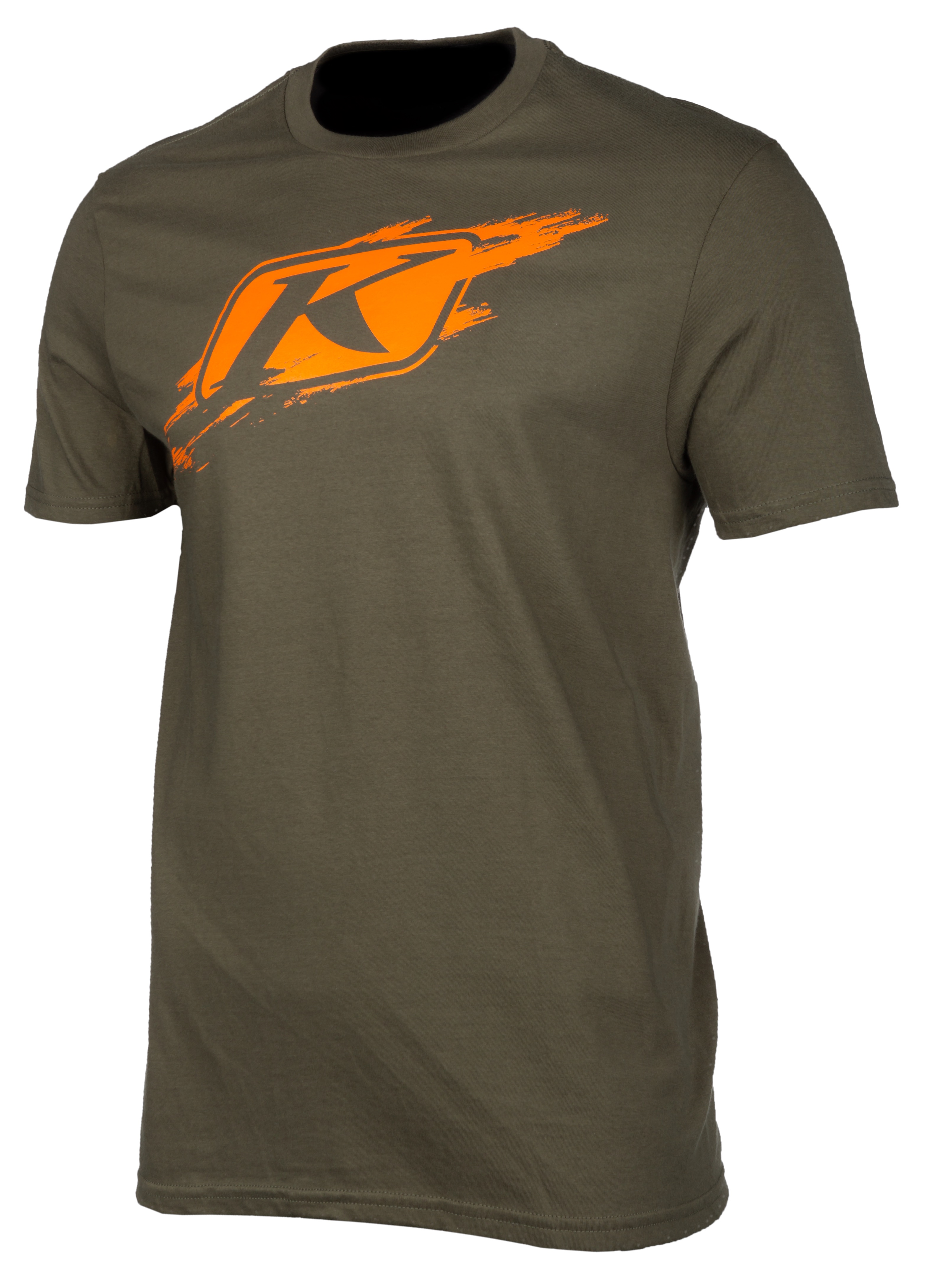 Футболка Klim Scuffed SS T LG Olive - Strike Orange 3942-000-140-300 в интернет Магазине Аллигатор Красноярск