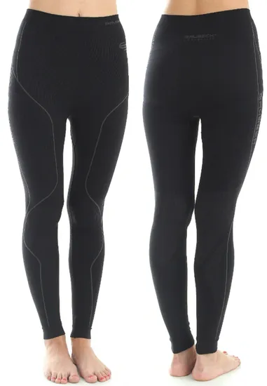 Термобелье Brubeck Thermo кальсоны женские черные  LE10950 в интернет Магазине Аллигатор Красноярск