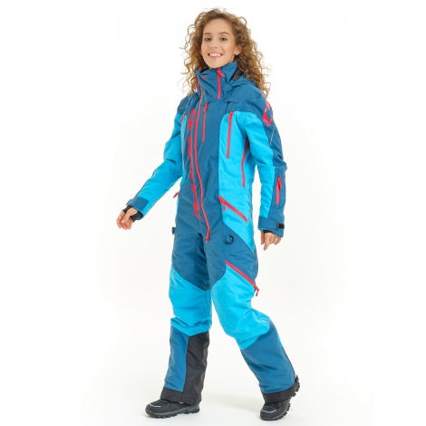 Комбинезон Dragonfly Extreme Woman Dark Ocean - Baltic 2023. Утепленный. в интернет Магазине Аллигатор Красноярск