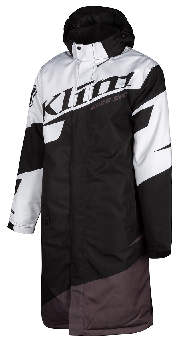 Плащ зимний Klim Race Spec Pit Coat Black - White 3165-003-120-002 в интернет Магазине Аллигатор Красноярск
