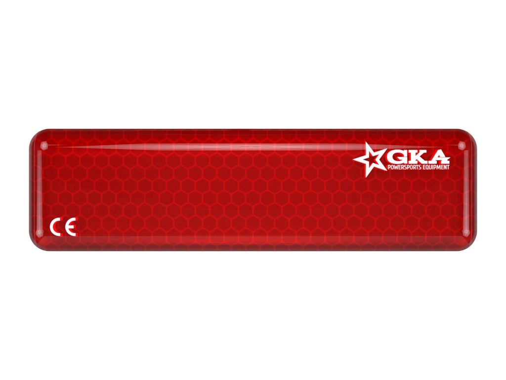 Катафот светоотражающий для кофров GKA красный в интернет Магазине Аллигатор Красноярск