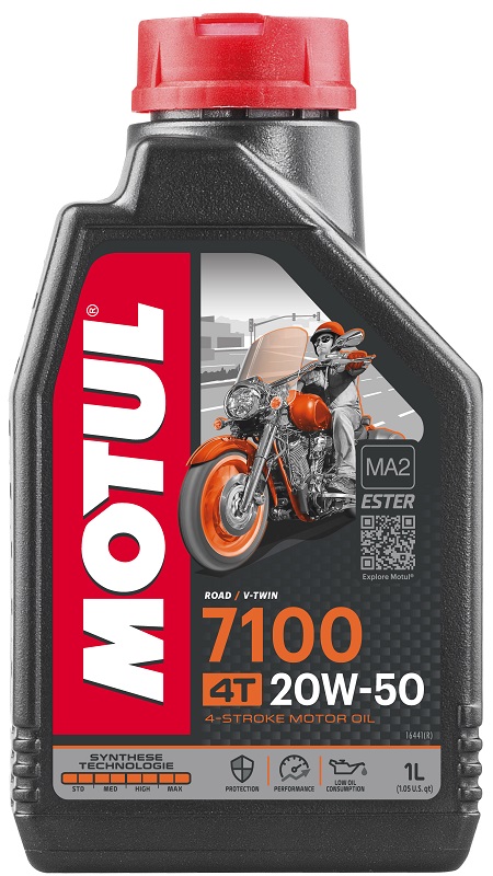 Масло Motul 7100 4T SAE 20W-50 1 L в интернет Магазине Аллигатор Красноярск