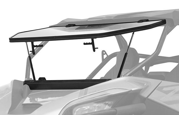 Стекло подъемное с подогревом для UFORCE 1000 EPS/1000XL EPS и ZFORCE 1000 Sport EPS 64S07U01S15 в интернет Магазине Аллигатор Красноярск