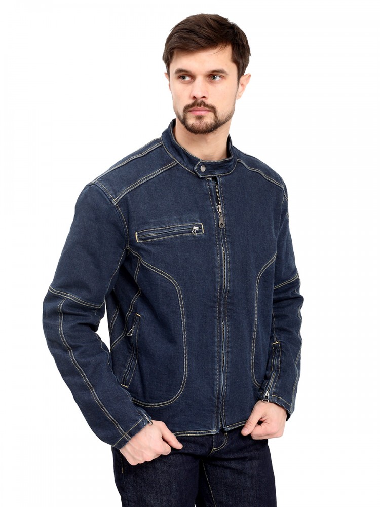 Мотокуртка джинсовая  STARKS GHOST (XL) в интернет Магазине Аллигатор Красноярск