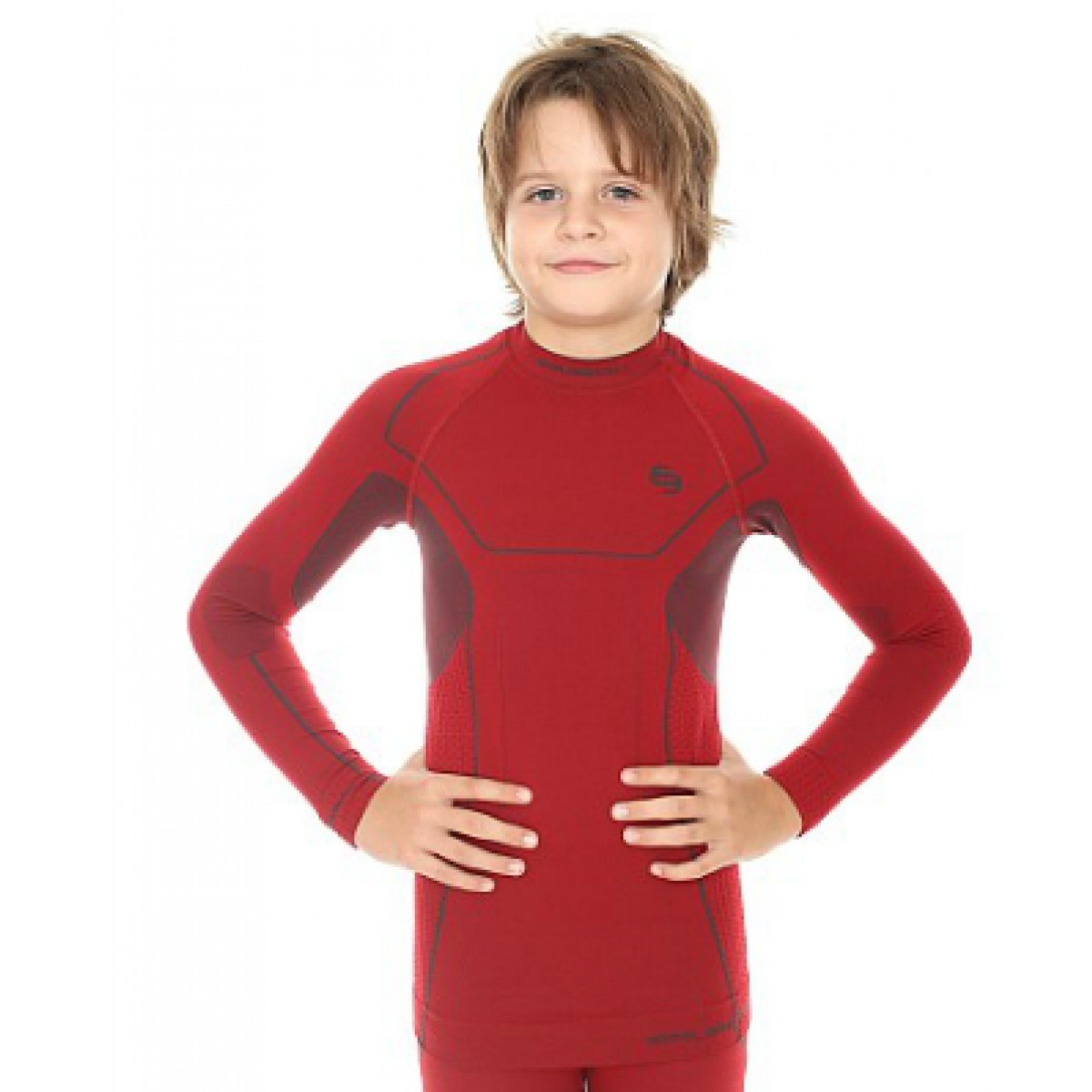 Термобелье Brubeck Thermo джемпер детский на мальчика синий 11720 в интернет Магазине Аллигатор Красноярск