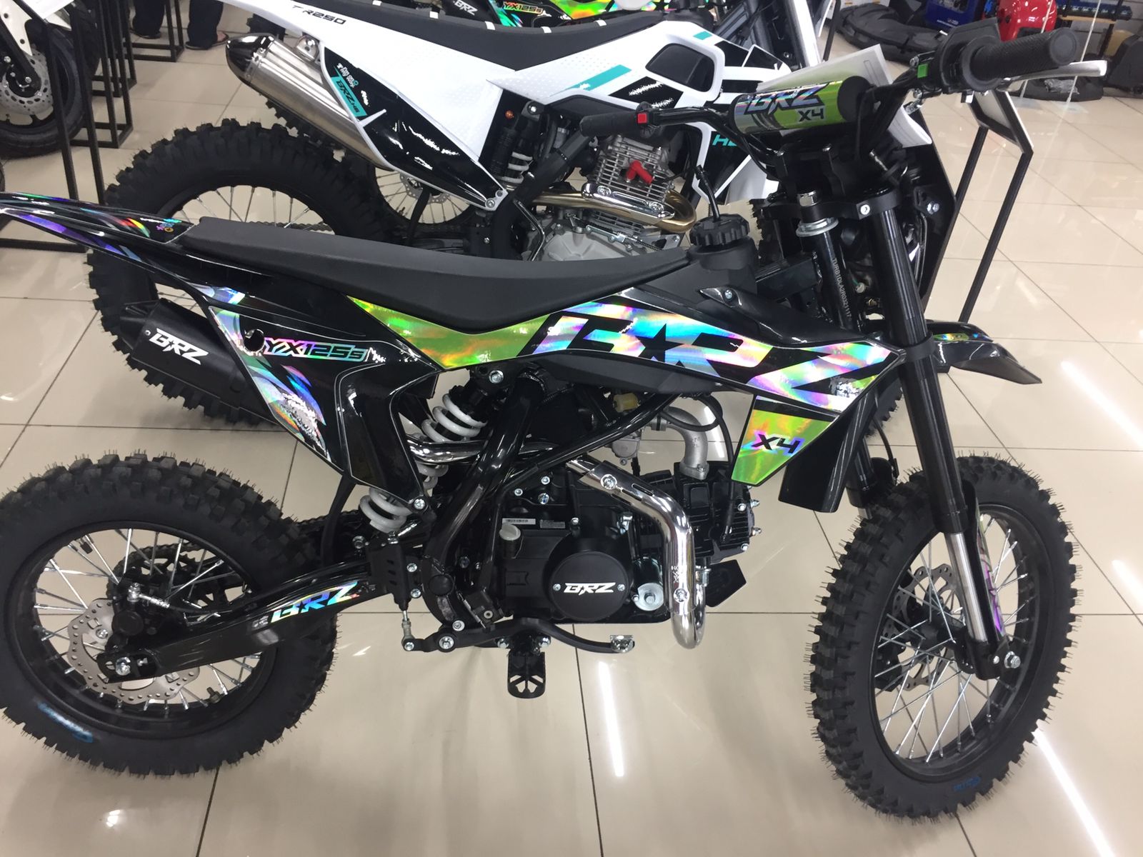 Питбайк BRZ X4 YX125s 17/14 в интернет Магазине Аллигатор Красноярск