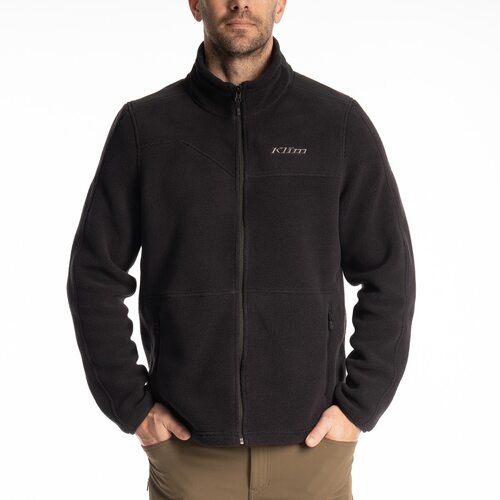 Куртка флисовая Klim Teton Crest Fleece Jacket Black 6603-000-120-000 в интернет Магазине Аллигатор Красноярск