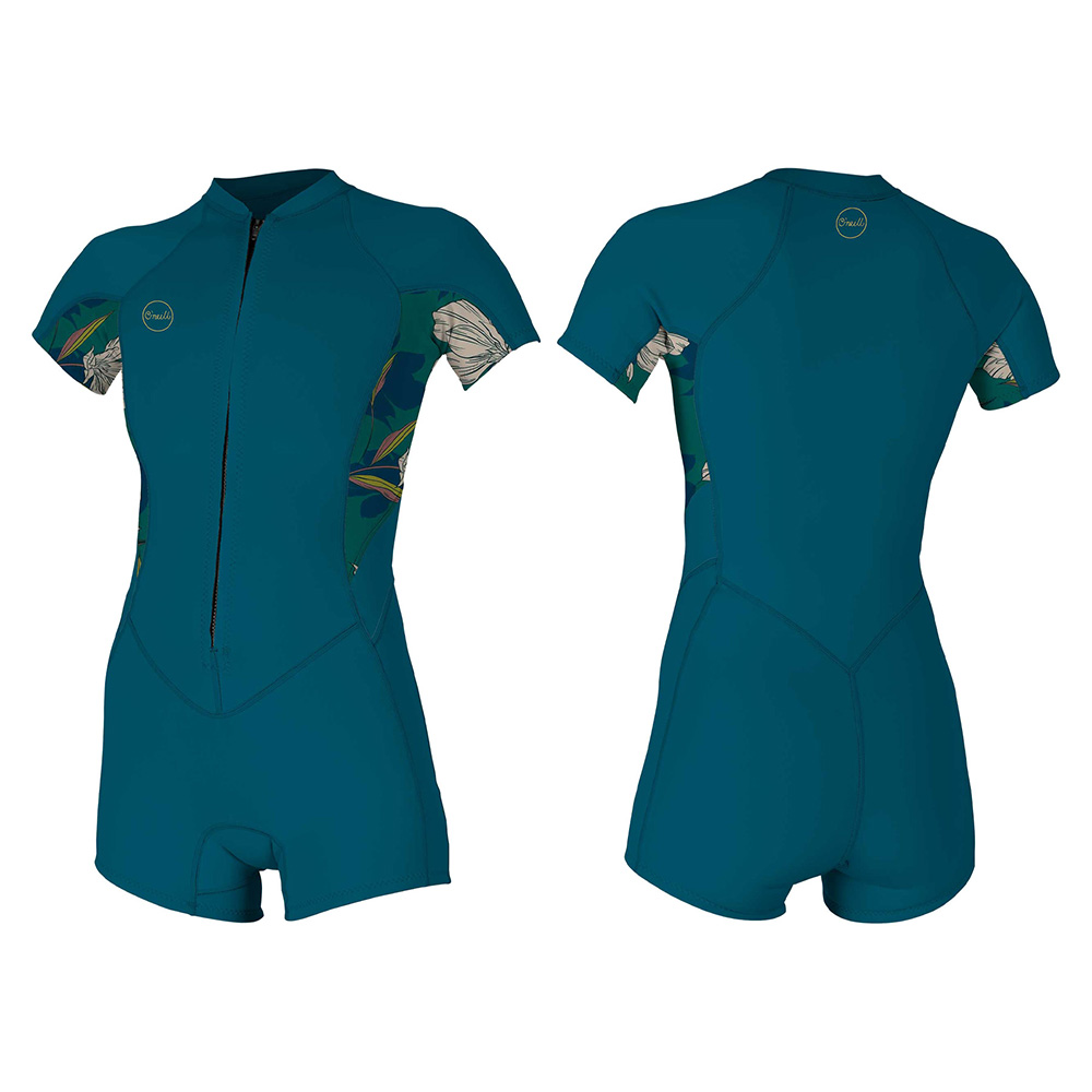 Гидрокостюм женский O'Neill короткий WMS BAHIA 2/1 FRONT ZIP S/S SPRING S20 в интернет Магазине Аллигатор Красноярск