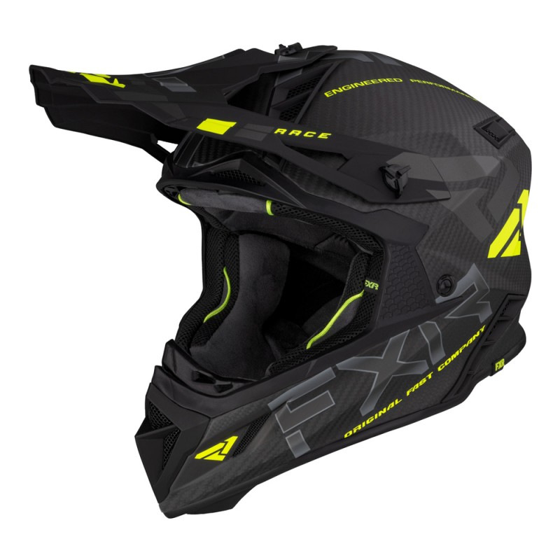 Шлем FXR Helium Carbon (Hi Vis/Charcoal) 230661-6508 в интернет Магазине Аллигатор Красноярск